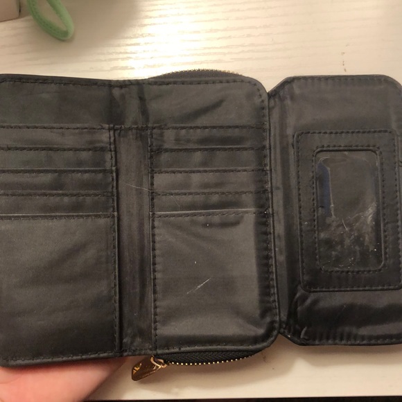 Black leather card holder - Picture 4 of 4